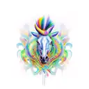cheval  tattoo design idea