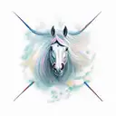 cheval  tattoo design idea