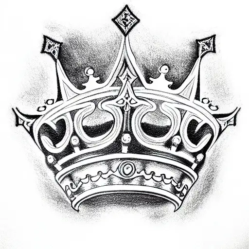 King's Crown tattoo design idea