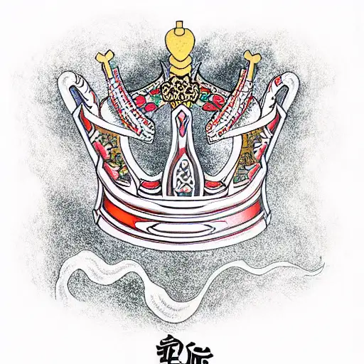 King's Crown tattoo design idea