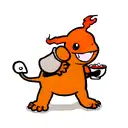 Charmander cooking  tattoo design idea