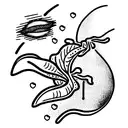 venus fly trap tattoo design idea