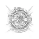 m&m tattoo design idea