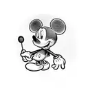 mickey mouse  tattoo design idea