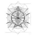 bauhaus tattoo design idea