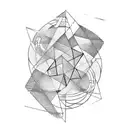 bauhaus tattoo design idea