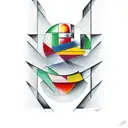 bauhaus tattoo design idea