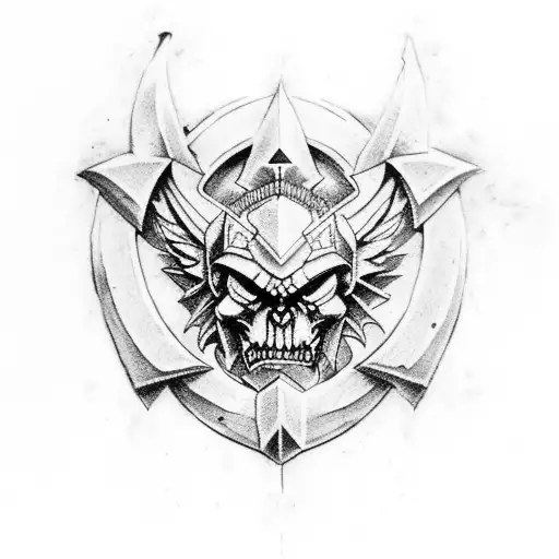 warhammer alpha legion imperium tattoo design idea