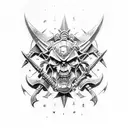 warhammer alpha legion imperium tattoo design idea