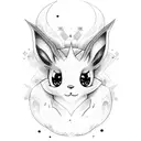 eevee tattoo design idea
