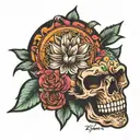 self halm, over coming, strength, growth, impowerment tattoo design idea