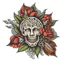 self halm, over coming, strength, growth, impowerment tattoo design idea