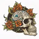 self halm, over coming, strength, growth, impowerment tattoo design idea