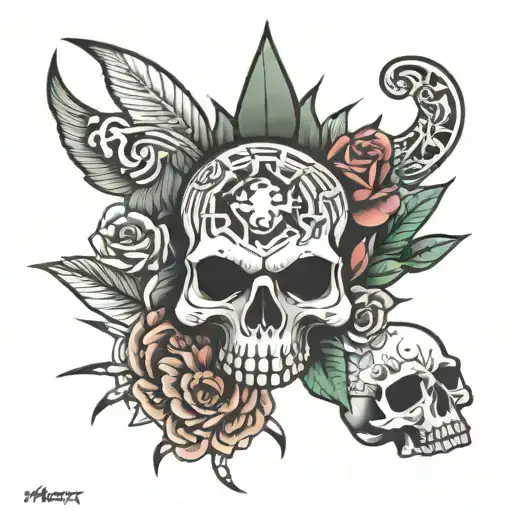 tattoo flash sheet  tattoo design idea