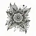 tattoo flash sheet  tattoo design idea