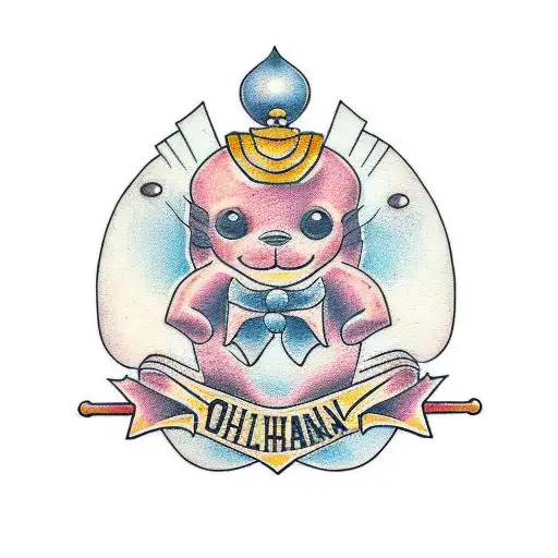 Ohana tattoo design idea