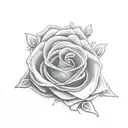 the devils flower tattoo design idea