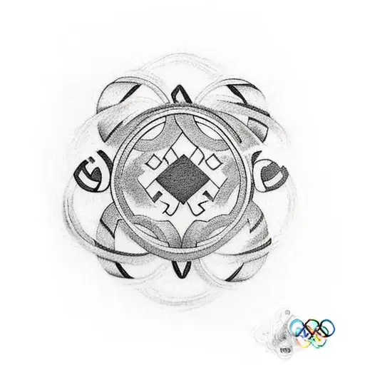 italian olympic rings tattoo tattoo design idea