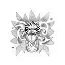 naruto uzumaki tattoo design idea