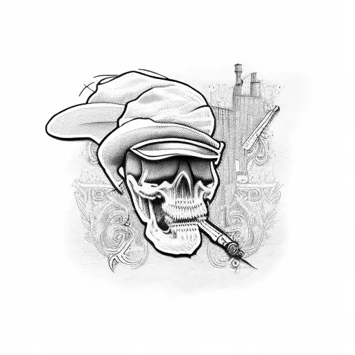 peaky blinders tattoo design idea