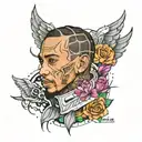 lewis Hamilton tattoo design idea