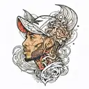 lewis Hamilton tattoo design idea