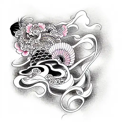 Anime tattoo design idea