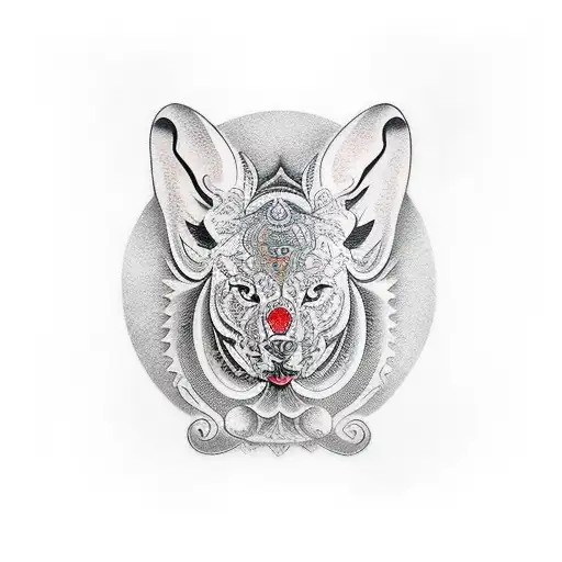 buda tattoo design idea