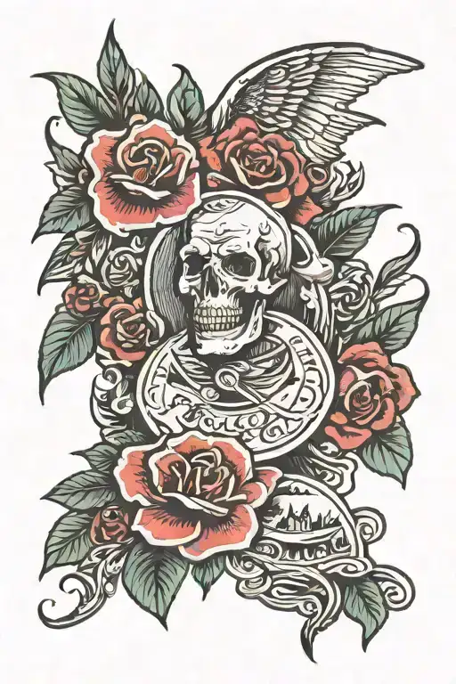 In memory of my dad tattoo design idea