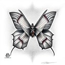 sphinx moth tattoo design idea