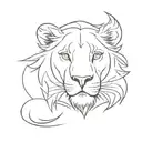 leo tattoo design idea