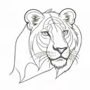 leo tattoo design idea
