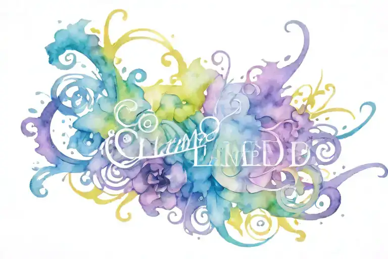 bdsm with the word claimed tattoo design idea