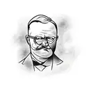  man in the arena teddy roosevelt tattoo design idea