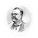  man in the arena teddy roosevelt tattoo design idea