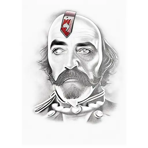 Captain Spaulding tattoo design idea