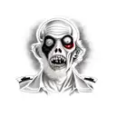 Captain Spaulding as zombie tattoo design idea