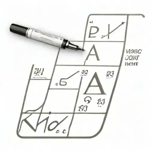 radium periodic table with Monaco f1 track outline and a fountain pen nib tattoo design idea