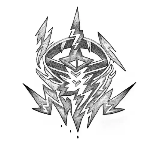 Lightning Bolt tattoo design idea