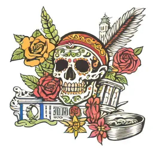 italy and greece tattoo flash sheet tattoo design idea