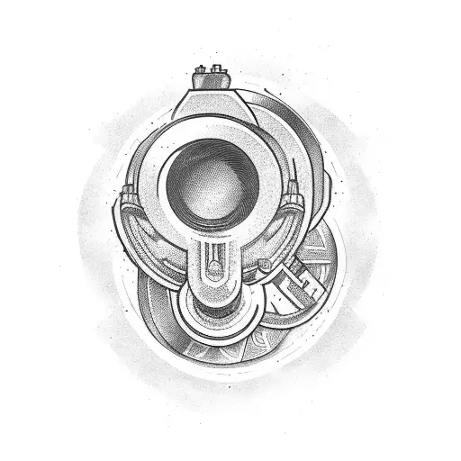 Turbocharger tattoo design idea