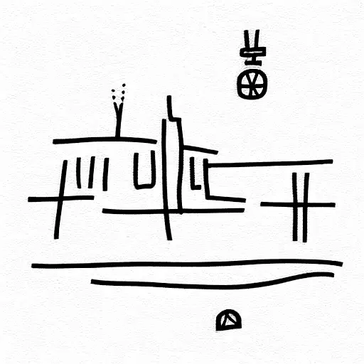 Lisbon with a Henri Matisse inspiration tattoo design idea