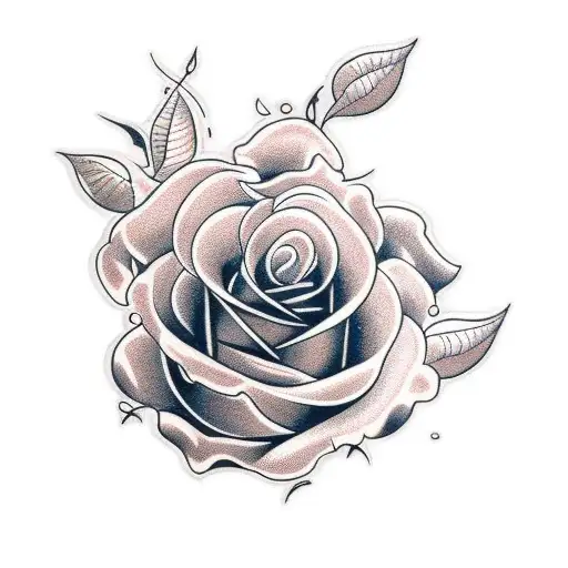 Peony flower with filigree tattoo by Laura Jade: TattooNOW