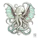 Cthulhu tattoo design idea