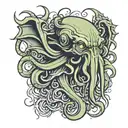 Cthulhu tattoo design idea