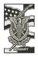 1st infantry division combat patch tattoo design idea