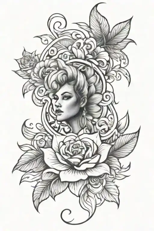 Alina tattoo design idea