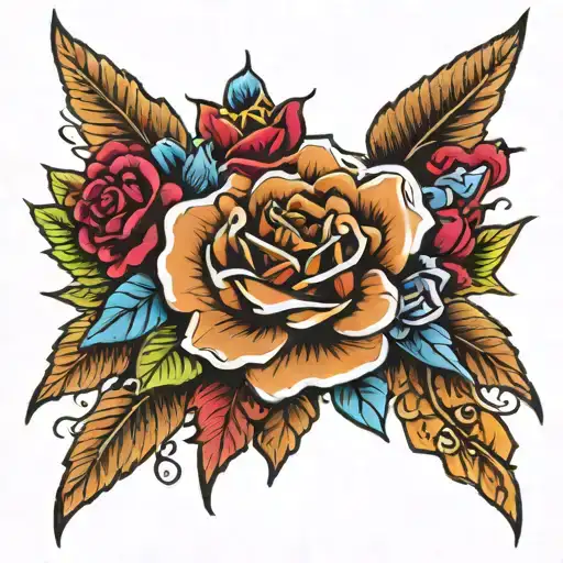 forever young tattoo design idea