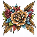 forever young tattoo design idea