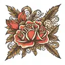 forever young tattoo design idea